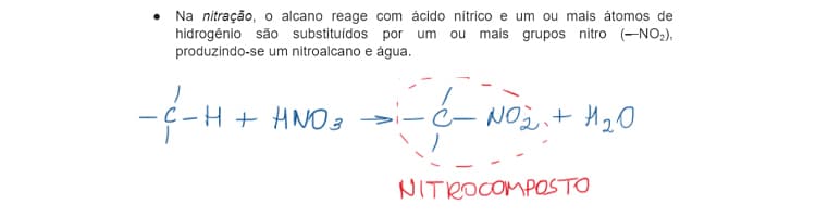 Nitração