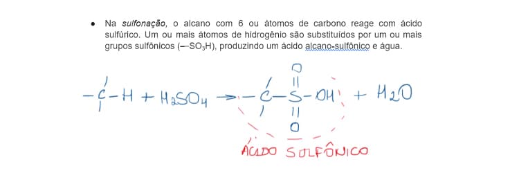 Sulfonação