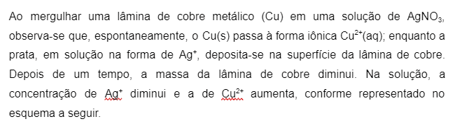 conceito células galvânicas
