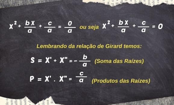 Composição de equação do segundo grau