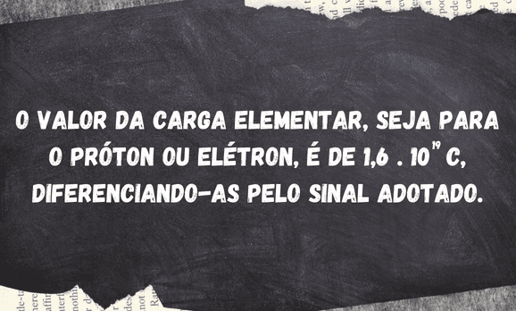 Conceito cargas elétricas