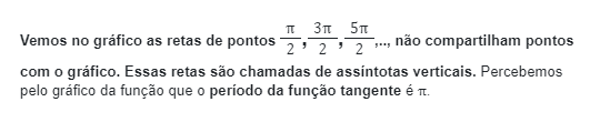 Detalhes gráfico função tangente
