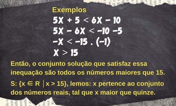 Como resolver inequação do primeiro grau