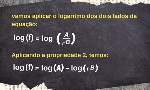 Resolução questão Enem sobre logaritmo