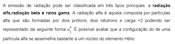 Tipos de radioatividade